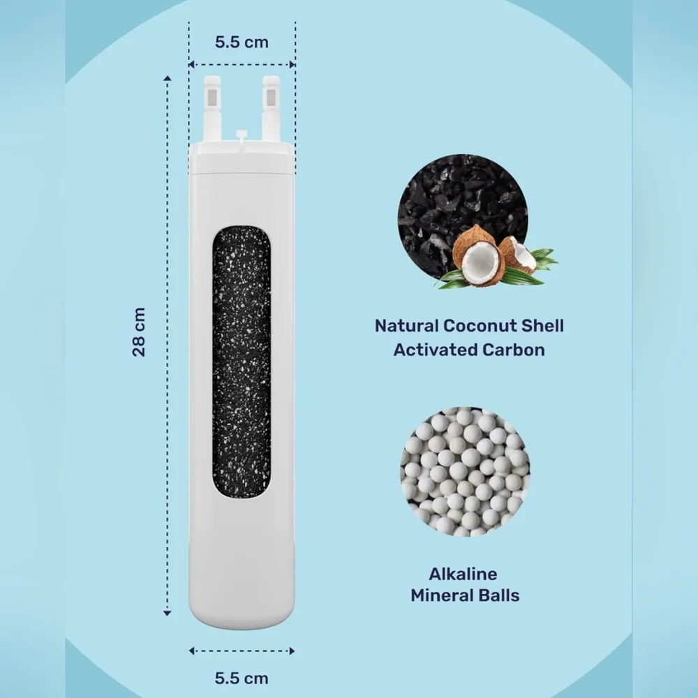 Wamery Alkaline Refrigerator Water Filter Replacement‎ - Model ULTRAW